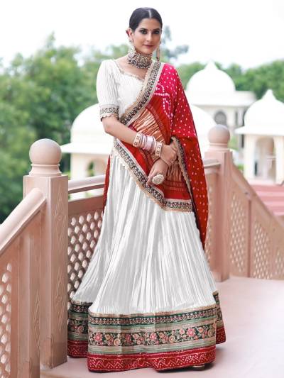 BANDHEJ BY PC DESIGNER SATIN LEHENGA CHOLI WHOLESALER IN INDIA